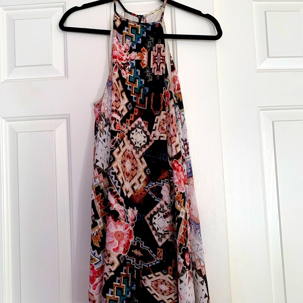 Show Me Your Mumu Tribal Print Mini Dress
